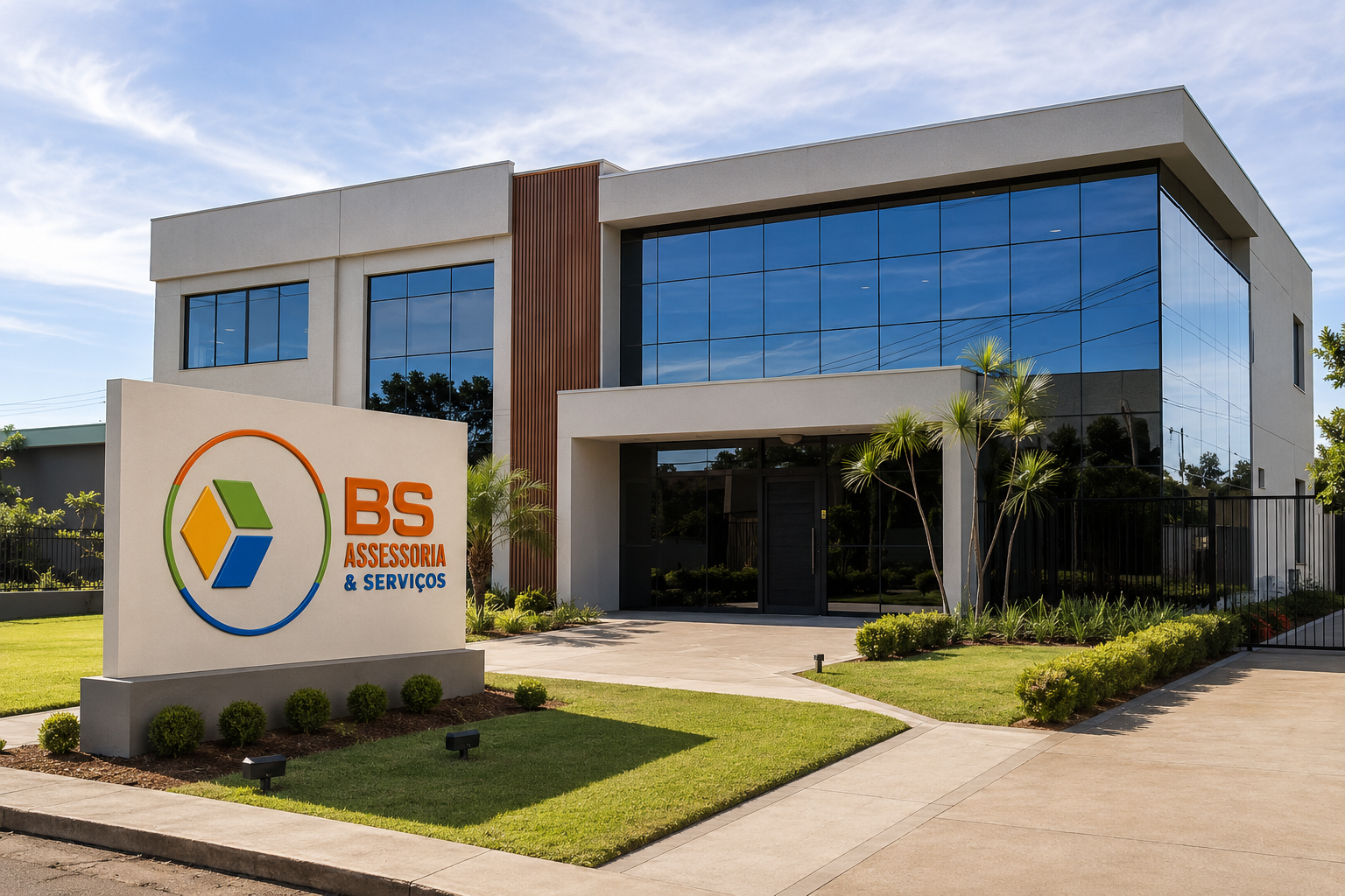 Sede da BS Assessoria & Serviços em Japorã/MS